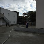 葛飾区奥戸で消防団の訓練！