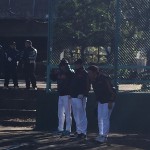 葛飾法人会の新小岩地区で、野球教室！