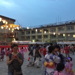 新小岩の盆踊りを手伝ってきました