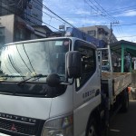 トラックを車検に出しました