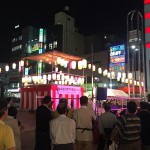 東京ドームシティに行ってきました / 虹が見えました / 新小岩駅前で歌謡ショーがありました