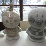 アンパンマン、ドキンちゃんの石像をお買い上げいただきました