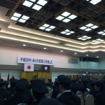 消防団の始式に出席しました