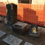 江戸川区のお寺で昔のお墓を移動しました